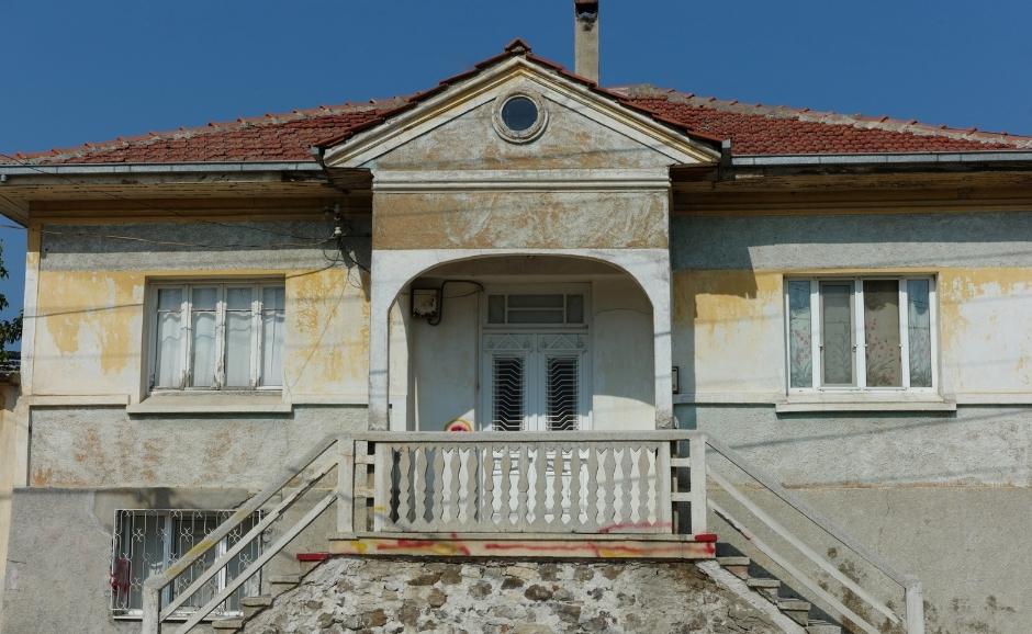 Greek houses in Ayvalik