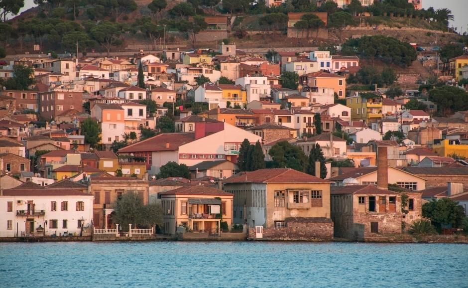 Greek houses in Ayvalik